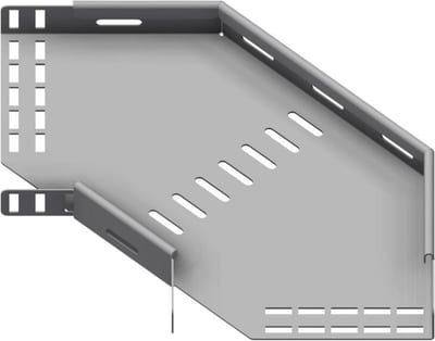 Øglænd System SPB-RF40 Flat Elbow 90°, 200 mm, R75, Stainless Steel