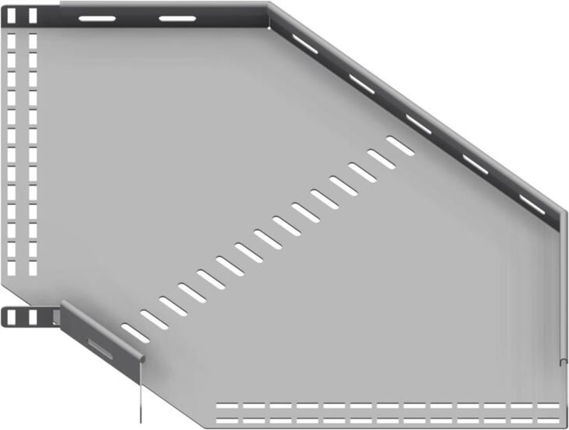 Øglænd System SPB-RF40 Flat Elbow 90°, 400 mm, R75, Stainless Steel