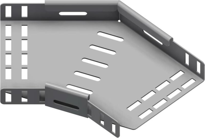 Øglænd System SPB-RF40 Flat Elbow 45°, 150 mm, R75, Stainless Steel
