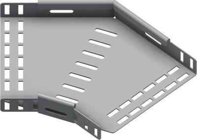 Øglænd System SPB-RF40 Flat Elbow 45°, 200 mm, R75, Stainless Steel