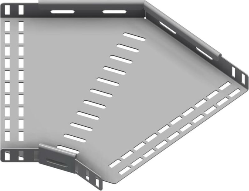 Øglænd System SPB-RF40 Flat Elbow 45°, 300 mm, R75, Stainless Steel