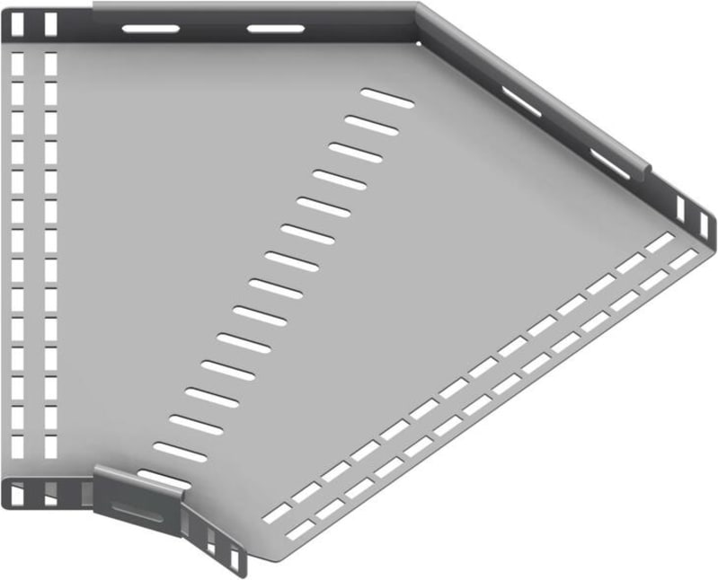 Øglænd System SPB-RF40 Flat Elbow 45°, 400 mm, R75, Stainless Steel