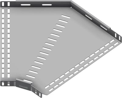 Øglænd System SPB-RF40 Flat Elbow 45°, 400 mm, R75, Stainless Steel