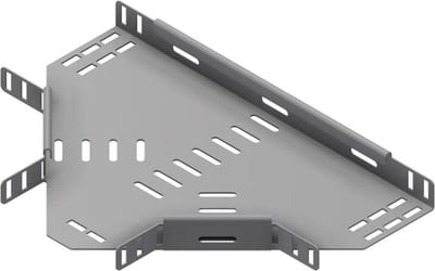 Øglænd System SPB-RF40 Tee, 150/150 mm, R75, Stainless Steel