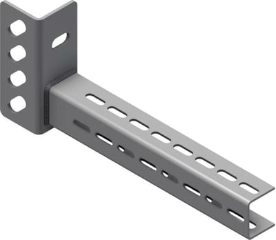 Øglænd System SPB Cantilever Arm, 200 mm, Stainless Steel