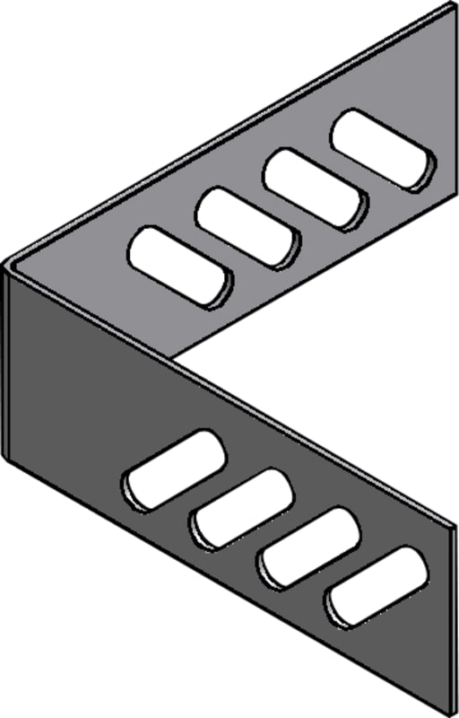 Øglænd System SPBE40 Splice Angle, Stainless Steel