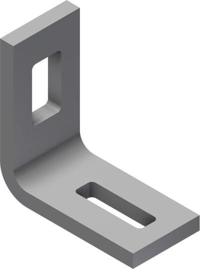 Øglænd System Angle Bracket, 25 mm, Stainless Steel