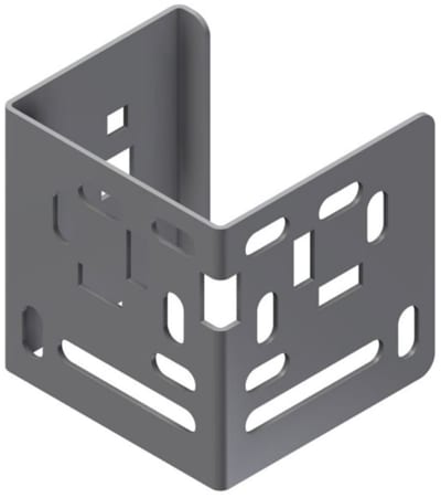 Øglænd System ETIN Intermediate Bracket, 100 mm, Stainless Steel