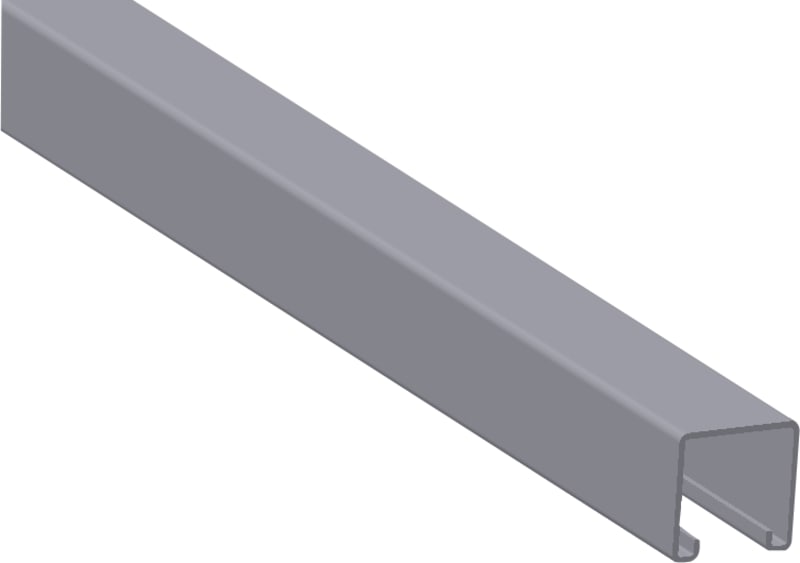 Øglænd System UNO Channel, 3 mm, Stainless Steel
