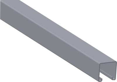 Øglænd System UNO Channel, 3 mm, Stainless Steel