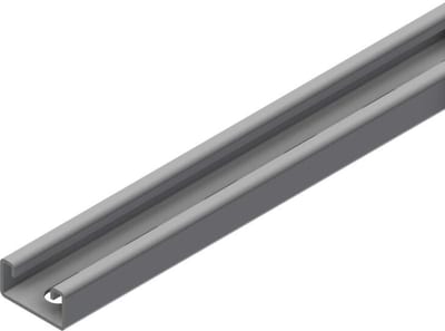 Øglænd System UNO Channel, 41 mm, 6 m, Stainless Steel