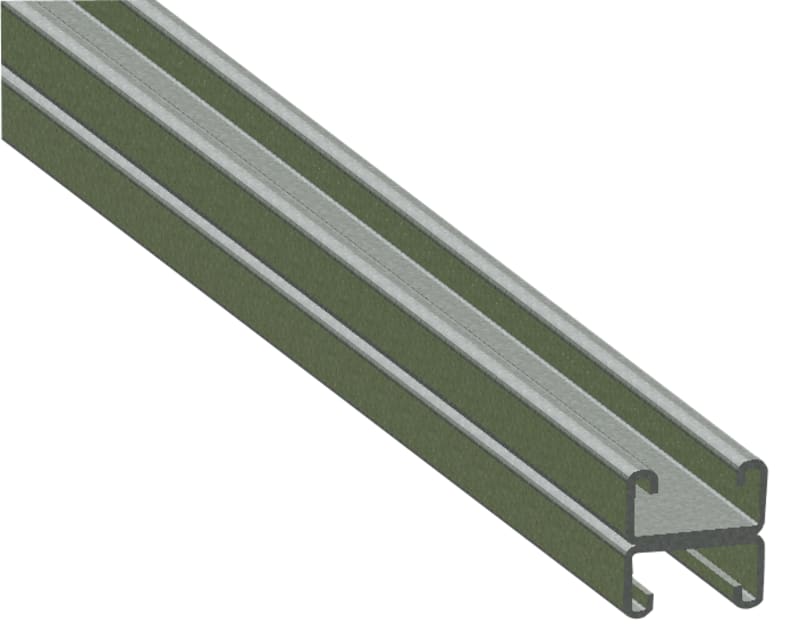 Øglænd System UNO Channel, 2 mm, Stainless Steel
