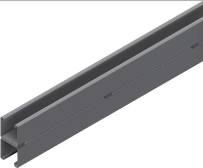 Øglænd System UNO Channel, 41 mm, 3 m, Stainless Steel