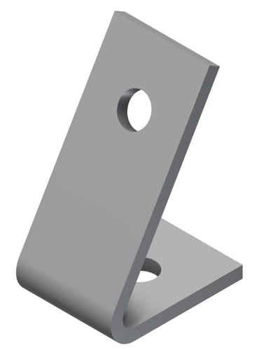 Øglænd System UNO Splice Angle, Stainless Steel