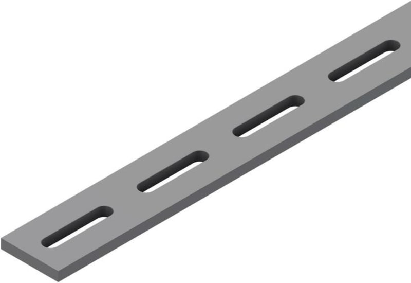 Flat Bar 30 × 5 mm, Perforated, Stainless Steel (FI-LW-30-3000-5-M6 SS)