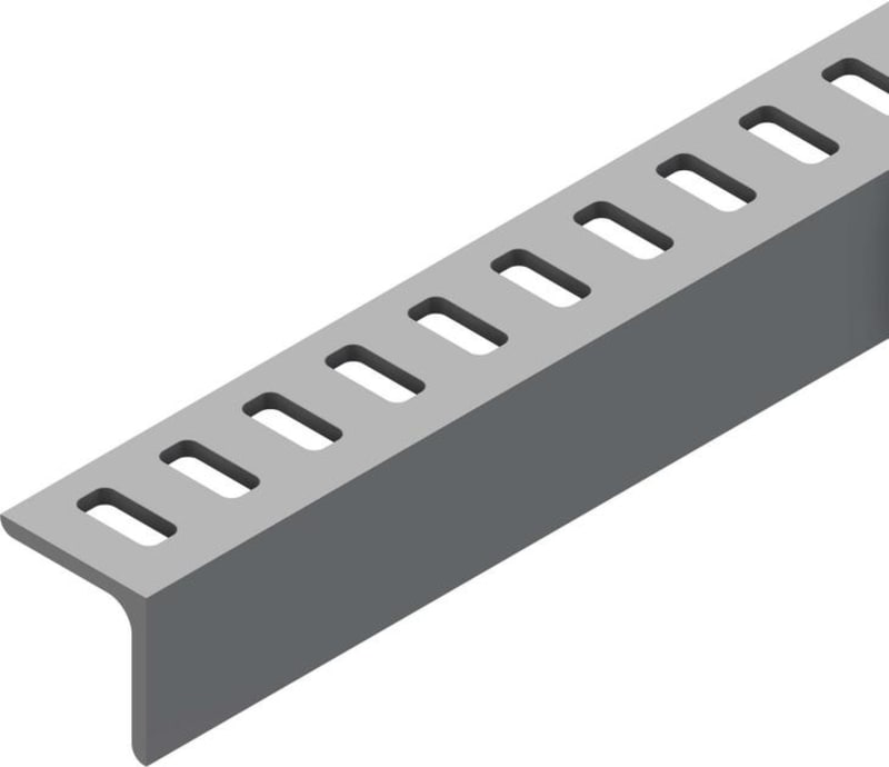 Øglænd System Angle Profile, 3 m, Stainless Steel