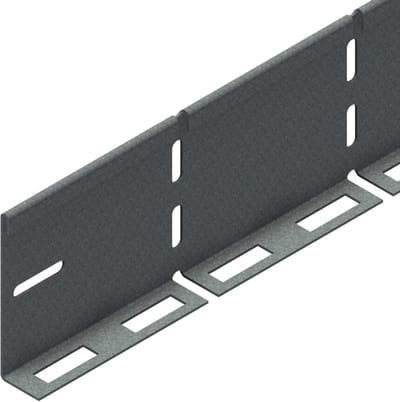 Øglænd System OE125 Flat Elbow 30°, 00 mm, Hot-Dip Galvanised