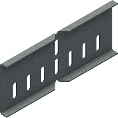 Øglænd System LOE75 Splice Angle, Hot-Dip Galvanised