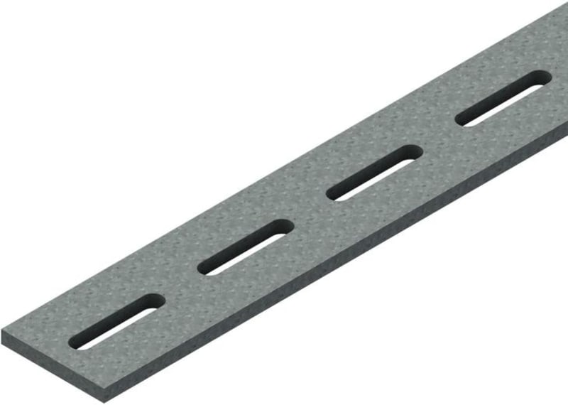 Flat Bar 40 × 5 mm, Perforated, Hot-Dip Galvanised (FI-LW-40-3000-5-M6 HDG)