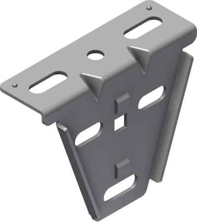 Øglænd System TOE Starter Bracket, 40 mm, Hot-Dip Galvanised
