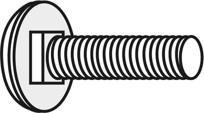 Øglænd System LB-M6x12 PG Locking Screw M6x12, Pre-Galvanised