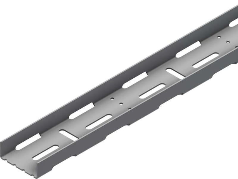 Øglænd System SPBE20 Cable Tray, 50 × 20 mm, 1.5 mm, 3 m, Pre-Galvanised