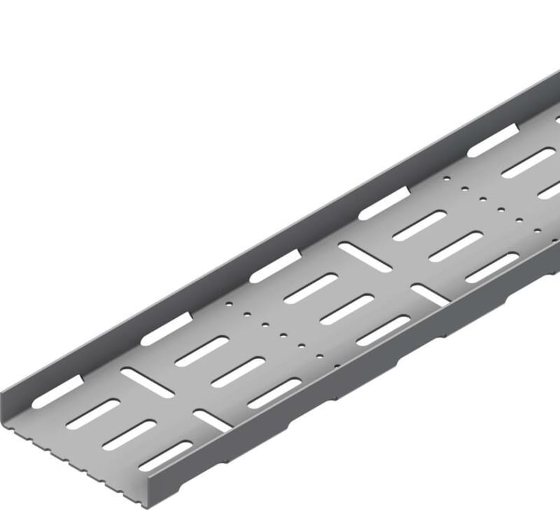 Øglænd System SPBE20 Cable Tray, 100 × 20 mm, 1.5 mm, 3 m, Pre-Galvanised