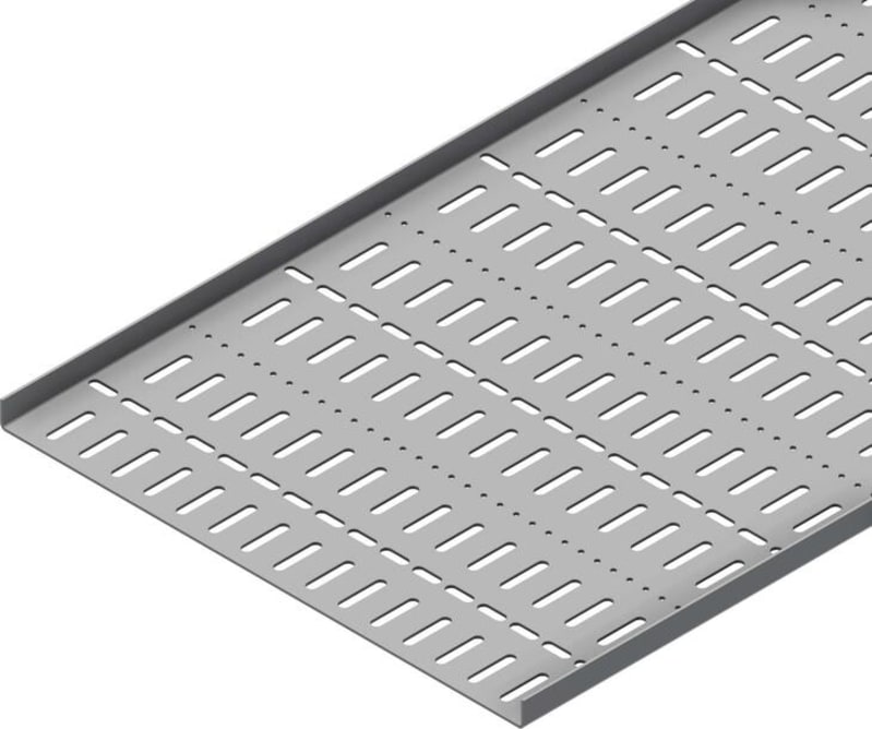 Øglænd System SPBE20 Cable Tray, 400 × 20 mm, 2 mm, 3 m, Pre-Galvanised