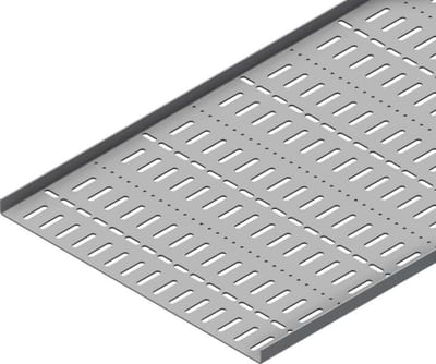 Øglænd System SPBE20 Cable Tray, 400 × 20 mm, 2 mm, 3 m, Pre-Galvanised