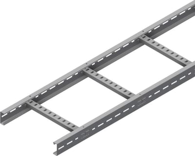 Øglænd System LOE55 Cable Ladder, 300 mm, 3 m, Stainless Steel
