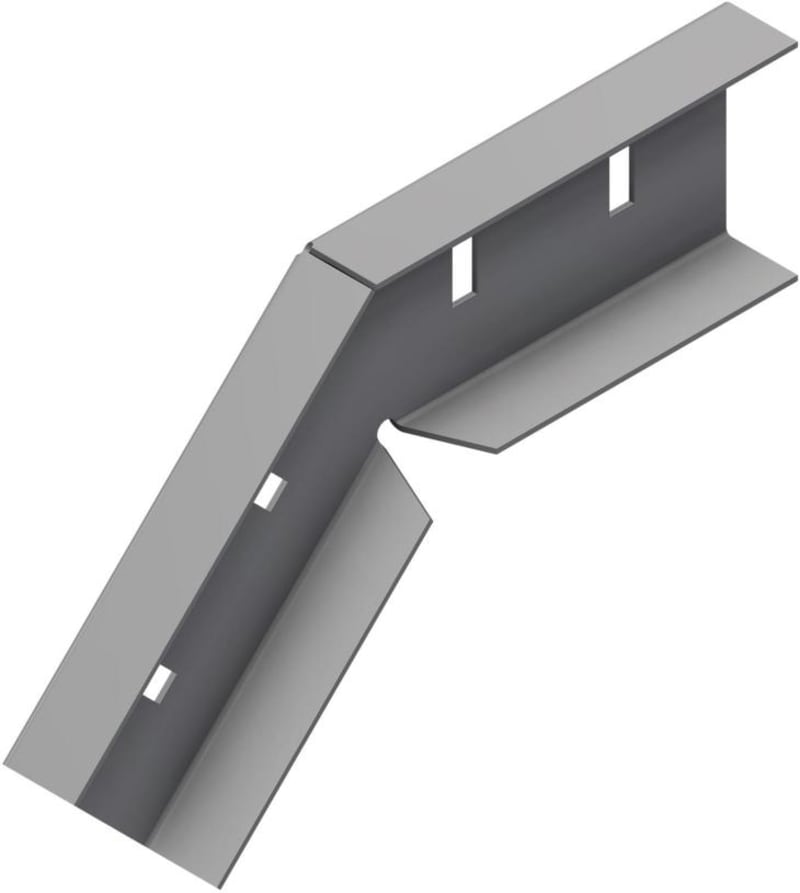 Øglænd System LOE55 Splice Angle, Stainless Steel