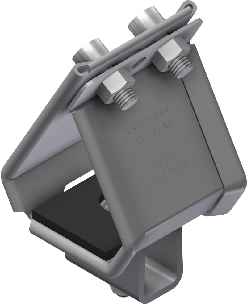 Øglænd System SmartCleat Cable Cleat, Stainless Steel