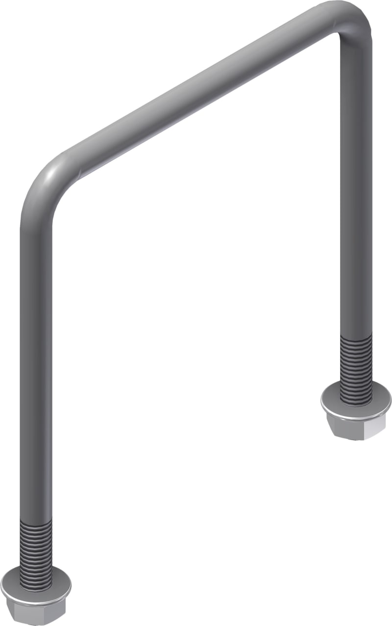 Øglænd System U-Bolt, M8, A4 Stainless