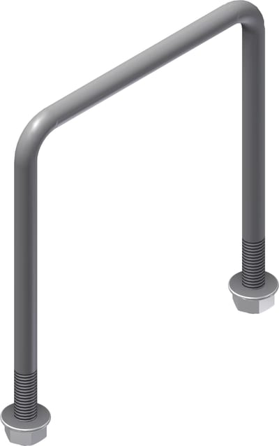 Øglænd System U-Bolt, M8, A4 Stainless