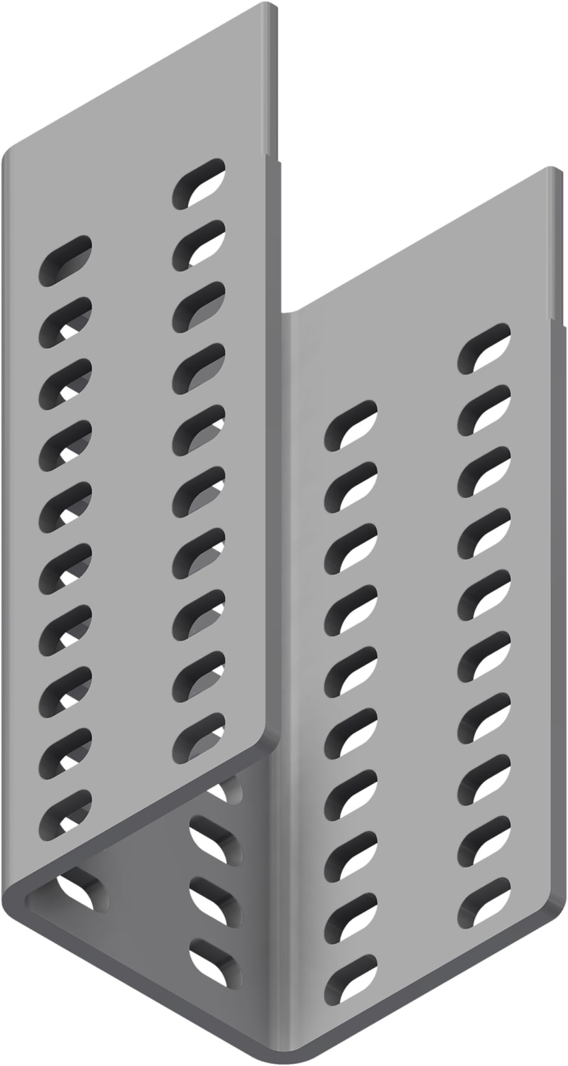 Weld Bracket S-M WB-240-CH100-4 (Mekano 100-4Q ST-WD-NP-240 SS)