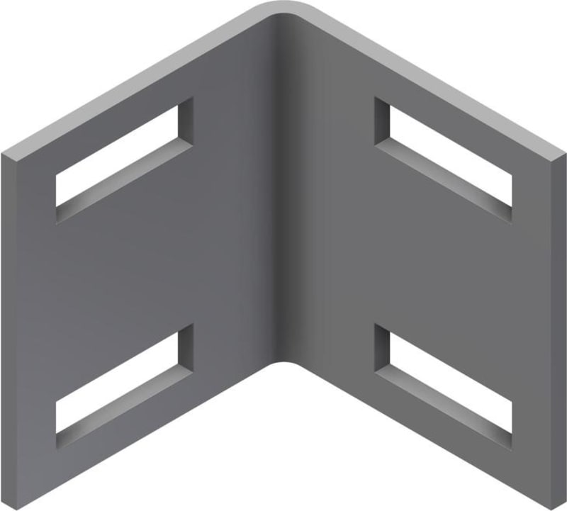 Øglænd System OE100 Fixing Clamp, 72 mm, Stainless Steel