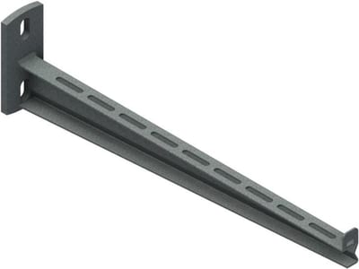 Øglænd System S-M Cantilever Arm, 400 mm, Hot-Dip Galvanised