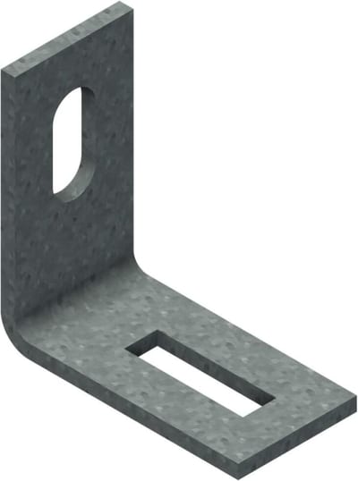 Øglænd System Angle Bracket, 25 mm, Pre-Galvanised