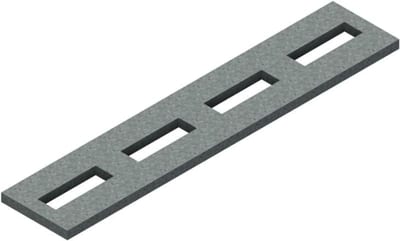 Øglænd System Mekano Splice Connector, Hot-Dip Galvanised