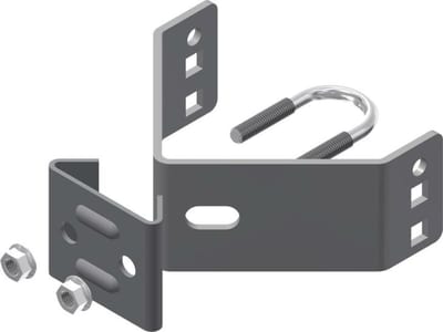 Øglænd System TOE Support Bracket, Hot-Dip Galvanised