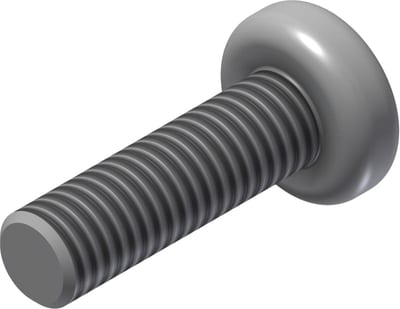 Øglænd System Pan Head Screw, M6 × 20 mm, Pre-Galvanised