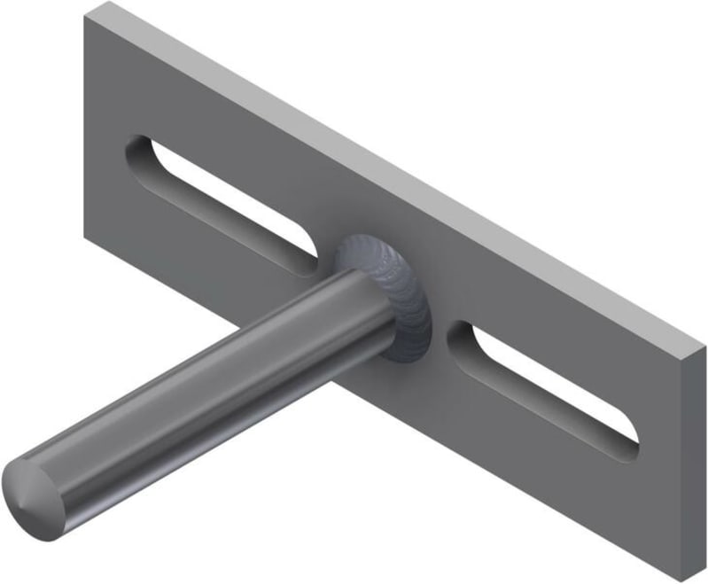 Øglænd System T-SUPPORT STUDW-01 10x50 SS T-Mount Stainless Steel