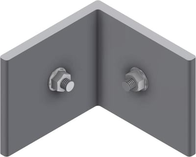 Øglænd System FOE-70 Angle Bracket, 70 mm, GRP (FRP)
