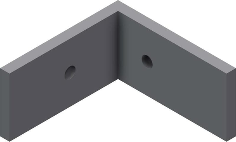 Øglænd System Angle Bracket, 50 mm, GRP (FRP)