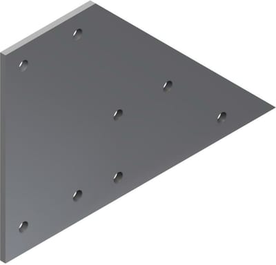 Øglænd System Gusset Plate, GRP (FRP)