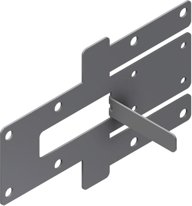 Øglænd System Drilling Template, Stainless Steel