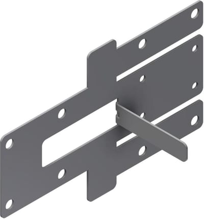 Øglænd System Drilling Template, Stainless Steel