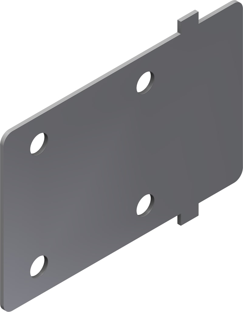 Øglænd System Drilling Template, Stainless Steel