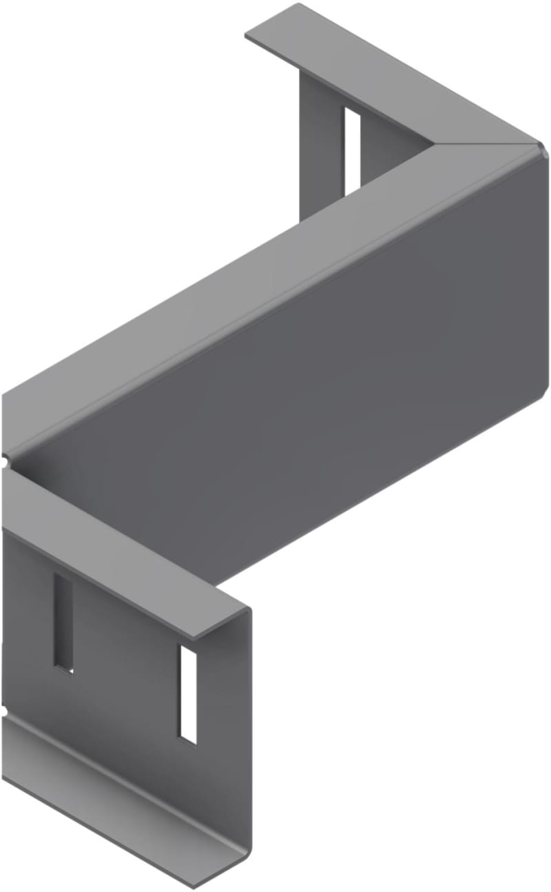 Øglænd System LOE75 Reducer, Zinc-Magnesium Coated