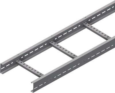 Øglænd System LOE75 Cable Ladder, 300 mm, 3 m, Zinc-Magnesium Coated